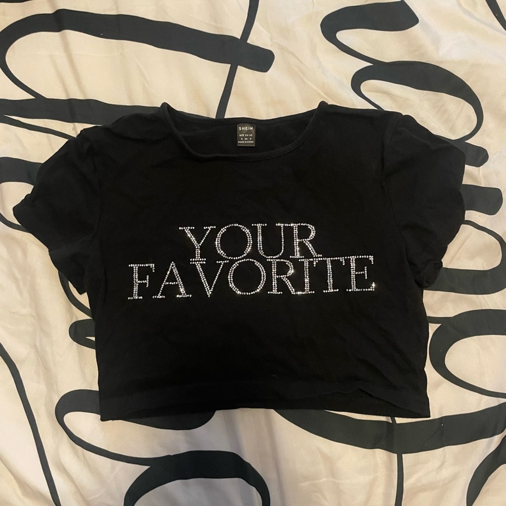 Shein “your favorite” crop top